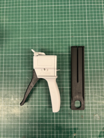 Glue gun for 2-component Epoxy glue