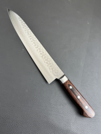 Hidari Tozo Sasaki VG-10 Tsuchime damascus Gyuto 240 mm (chef's knife)