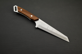 Babacho Japanese Takibi Nata Kiritsuke (outdoor/camping knife), SK-5 - 110mm, walnut
