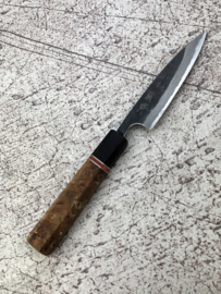 CUSTOM Kagemitsu Amefuri Kurouchi Aogami #1 petty (officemes), 110 mm