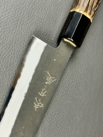 Mutsumi Hinoura Ajikataya Kuroichi Gyuto (chef’s knife), 240 mm -octagonal-