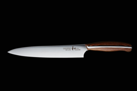 Mitsuboshi Nagomi slicer, 210 mm -brown pakkawood handle-