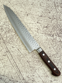 Kagemitsu Senshi VG-10 Tsuchime damascus Gyuto 210 mm (chefsmes)