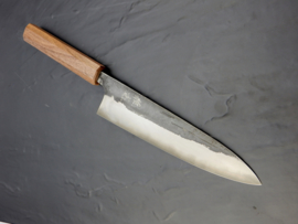 Konosuke Keiai #1 Shiro Wa-gyuto (chefs knife), 210 mm -Khii Walnut -