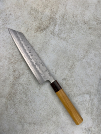 Kagemitsu 立山 Tateyama Nashiji, Kiritsuke Gyuto 210 mm (chefsmes), ginsan staal