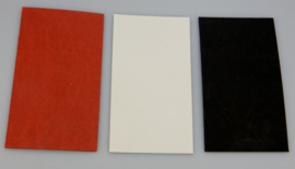 Spacer material, vulcanized cardboard