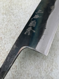 Kagemitsu Amefuri, Kiritsuke, 150 mm, Sanmai, Aogami #1, -niet roestbestendig- geslepen