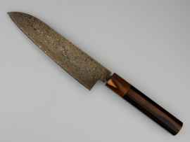 Konosuke NT Santoku (universeel mes), 180 mm, ebbenhout