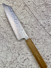 Kagemitsu 頂点 Chōten AUS10 Tsuchime damascus Bunka 170 mm (universeel mes)