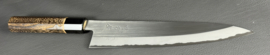 Mutsumi Hinoura Ajikataya SS polished Gyuto (chef's knife), 240 mm - octagonal -