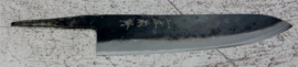 Kagemitsu Amefuri, Gyuto (chefsmes), 240 mm, Sanmai, Aogami #1 kern, -non-stainless cladding - geslepen.