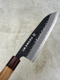 Kagemitsu ミノガワ Minogawa Tsuchime, Santoku 165 mm (universal knife), Aogami Super Kurohada Steel