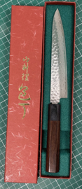 Tsunehisa Shāpu VG-10 Tsuchime damascus Petty 150 mm (officemes)