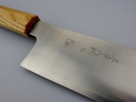 Konosuke GS+ gyuto (chefsmes), 240 mm, Khii Kastanjehout