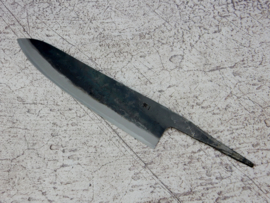 Kagemitsu Amefuri, Gyuto, 240 mm, Sanmai, Aogami #1, -non-stainless cladding - sharpened.