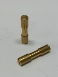 Corby bout (Corby Style Bolt) -Messing- 5mm x 4mm