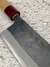 Muneishi Aogami Nakiri (groentemes), 180 mm -Kuroichi-