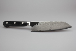 Takamura Uchigumo Suminagashi Santoku (universal knife), 165 mm