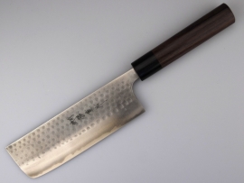 Anryu Aokami Nakiri (vegetable knife), 170 mm -Tsuchime-