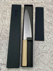 Konosuke GS+ gyuto (chef's knife), 210 mm, Khii Chestnut  -saya-