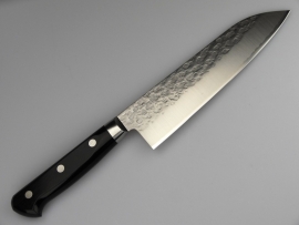 Takamura VG-10 Migaki Tsuchime Santoku (universeel mes), 170 mm