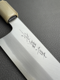 Tadokoro Gyuto (chef's knife), 210 mm Shirogami #1 (Custommade)