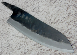 Kagemitsu Amefuri, Gyuto (chefsmes), 210 mm, Sanmai, Aogami #1 kern, -non-stainless cladding - geslepen.