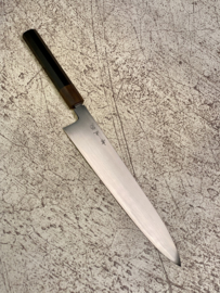 Konosuke MM Blue gyuto (chef's knife), 270 mm, Khii ebony -incl. saya-