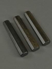 Traditioneel octagonaal Coromandel Ebbenhout handvat (maat M)