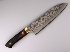Takeshi Saji VG-10 Santoku (universeel mes), 180 mm