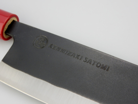 Kenmizaki Satomi Santoku (Universeel mes), KZ-101, 165 mm