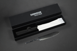 Seikaku 中国語  Chūgokugo serrated steak knife 125 mm, Damascus AUS10 core -sharpened-
