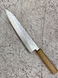 Kagemitsu 頂点 Chōten AUS10 Tsuchime damascus Gyuto 180 mm (Chefsmes)