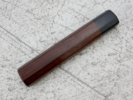 Traditional octagonal Rosewood handle- Black Pakka - (size L)