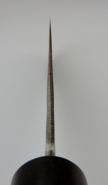 Konosuke V-Gold Tsuchime Santoku (universal knife), 180 mm, Japanese Oak
