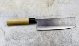 Daimonya Kuroichi Nakiri (vegetable knife) 155 mm