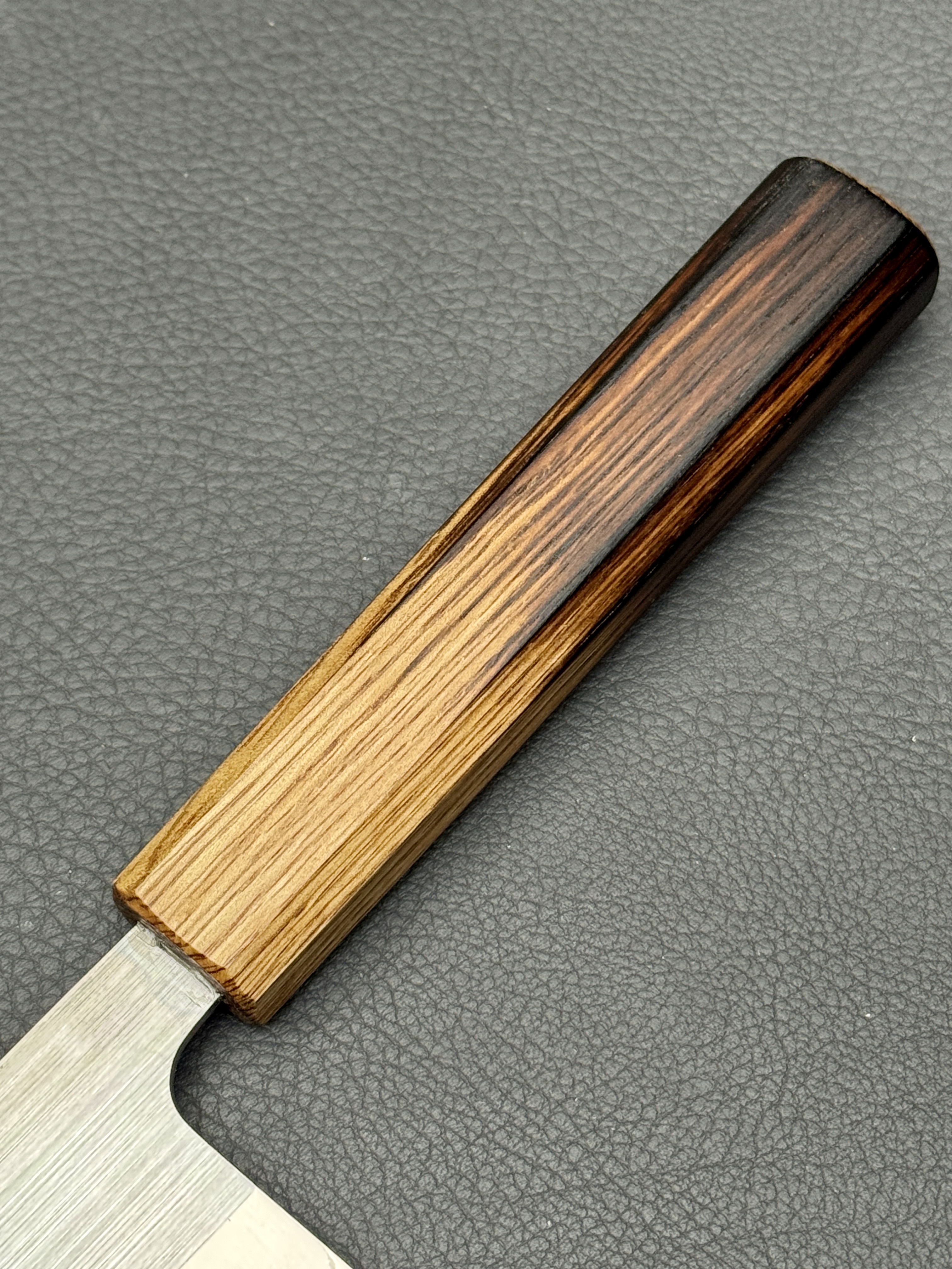 Fukushima 耐久性 Taikyū-sei, SRS13 stainless, Nakiri (vegetable knife), 165mm, Yakiurushi handle