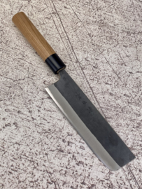 Muneishi Aogami SS clad Nakiri (groentemes), 165 mm -Kuroichi-