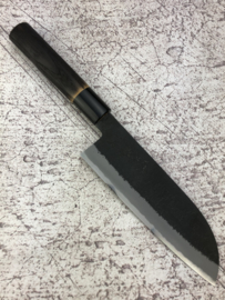 Hinoura Ajikataya Nashiji Santoku (Universeel mes), 165 mm -oval-