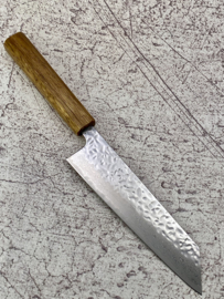 Kagemitsu 頂点 Chōten AUS10 Tsuchime damascus Bunka 170 mm (universeel mes)