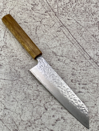 Kagemitsu 頂点 Chōten AUS10 Tsuchime damascus Bunka 170 mm (universal knife)