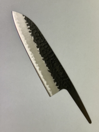 Kagemitsu Minogawa Santoku (universal knife), Sanmai, Aogami Super, Kuroichi, - blade only -