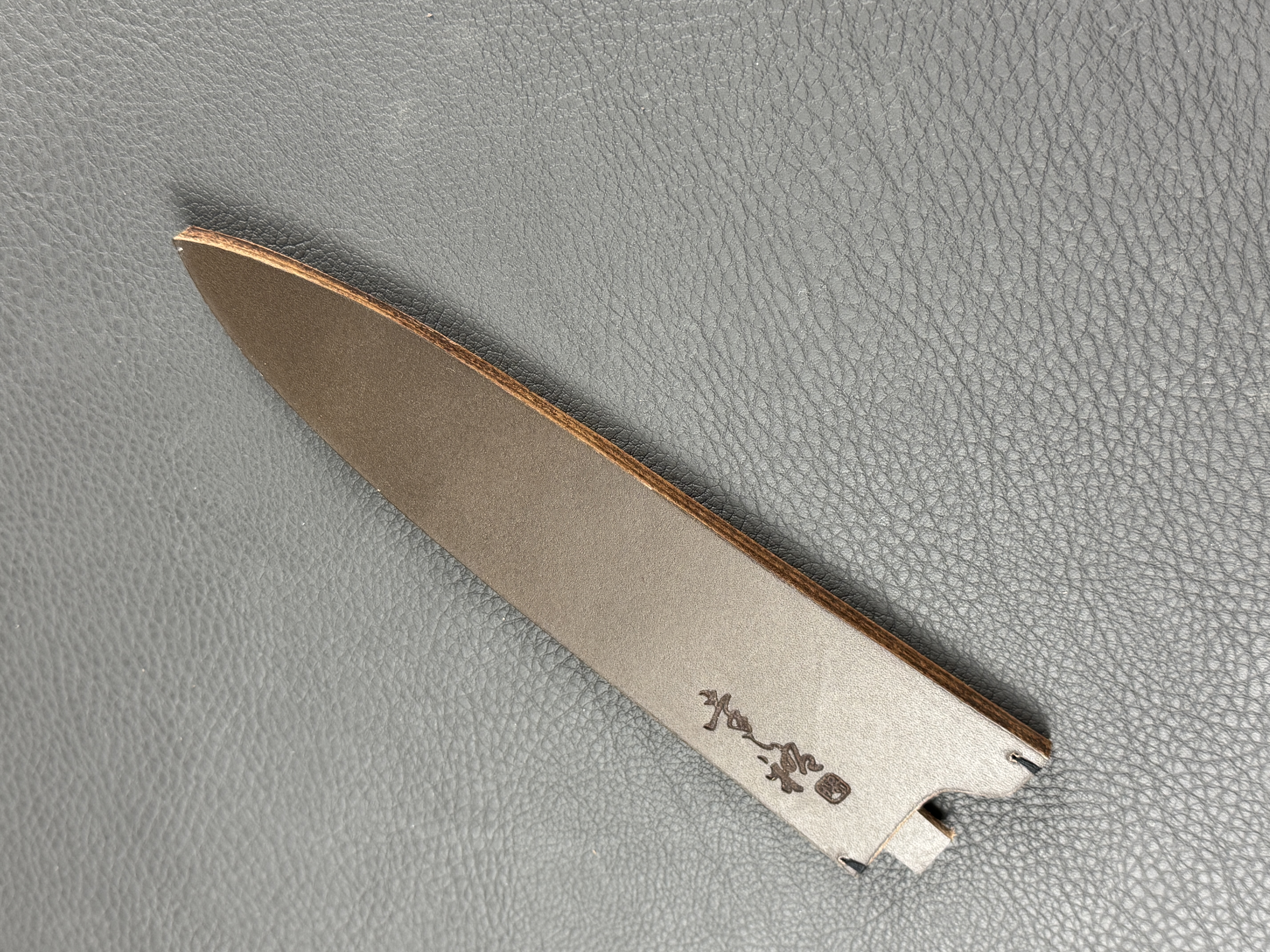 Konosuke Vegetable Tanned Leather Sheath HD2 Petty 150mm