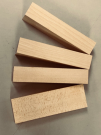 Stabilized (natural) American Maple (Aces Saccharum)  - straight grain -