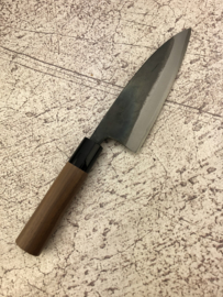 Tosa Motokane Aogami #1 Wa-Deba kuroishi (cleaver), 150 mm -double bevel-