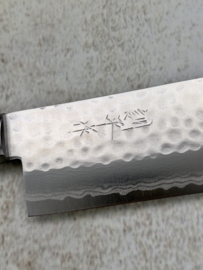 Masutani Kokuryu damascus VG-10 Tsuchime Nakiri (vegetable knife)