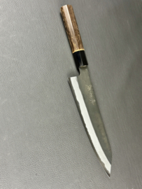 Mutsumi Hinoura Ajikataya Kuroichi Kiritsuke (chef’s knife), 210 mm -octagonal-