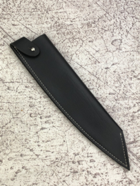 Leather saya (protective cover) for knives up to 19,5 cm