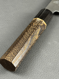 Mutsumi Hinoura Ajikataya SS polished Gyuto (chef's knife), 240 mm - octagonal -
