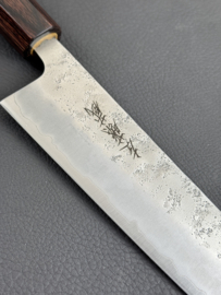 Hidari Tozo Sasaki Nashiji, Bunka 170 mm (universal knife), ginsan steel
